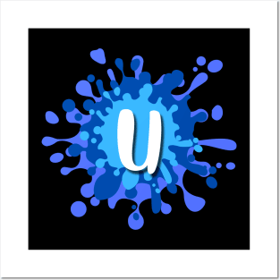 Letter U Posters and Art